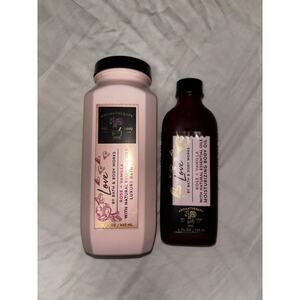 Bath and Body Works Aromatherapy, "Love" Rose Vanilla Set